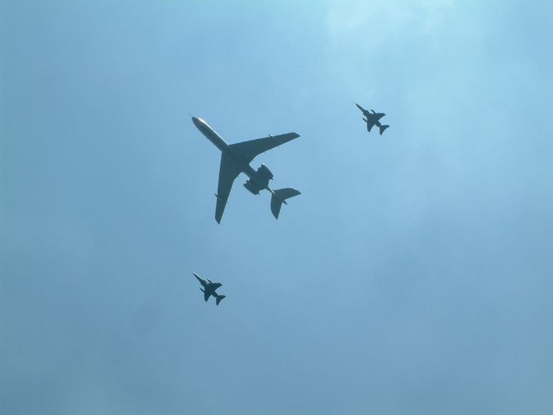 Fly past