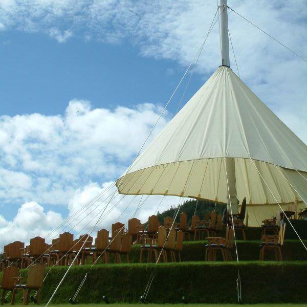 Tynwald Hill before proceedings
