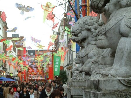 Dragons in Chinatown