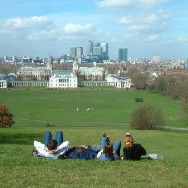 Relaxing in Greenwich Park