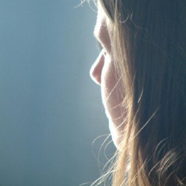 Side-on portrait of a friend