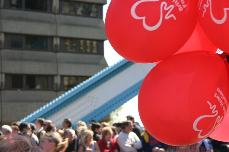 Balloons and supporters