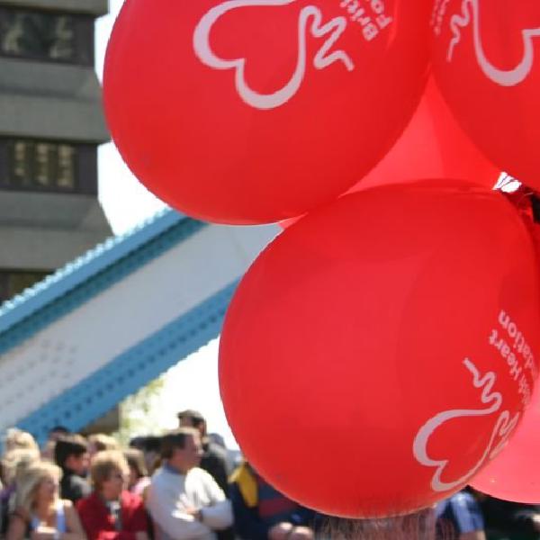 Balloons and supporters