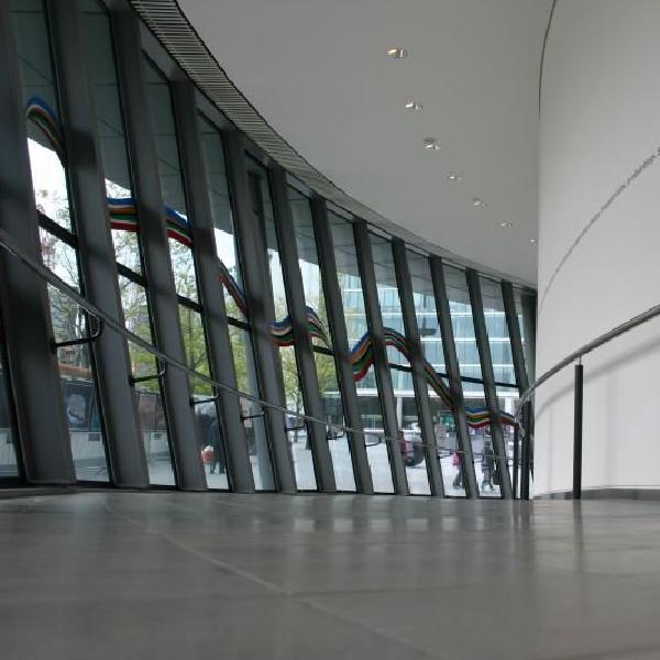 City Hall walkway