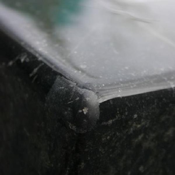 Corner of water feature