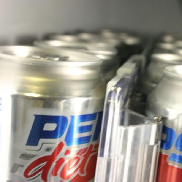 Diet Pepsi cans
