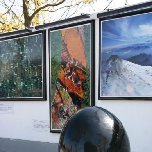 Egg shaped artwork