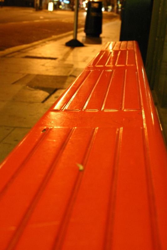 Empty bench