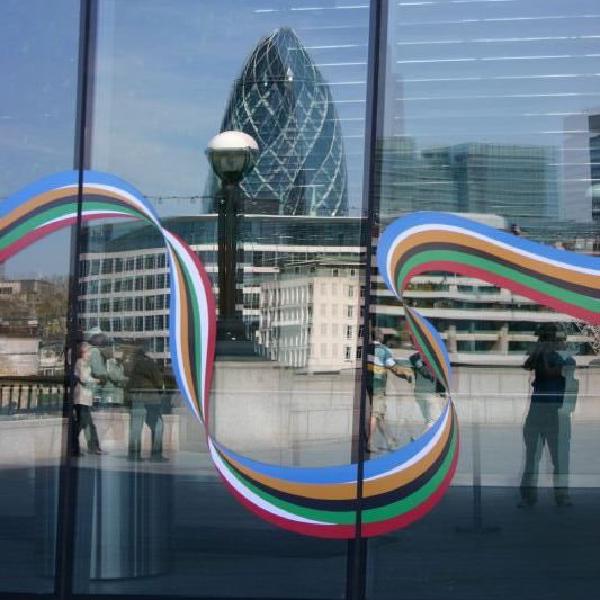 Gherkin reflected in City Hall