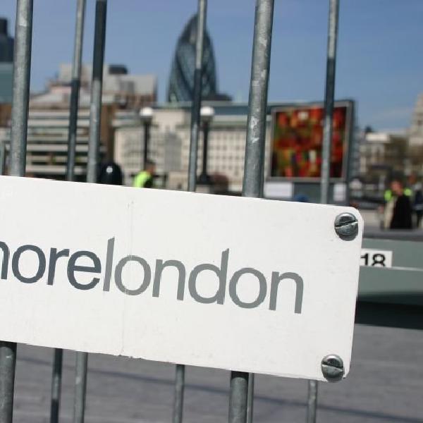 More London... caged off
