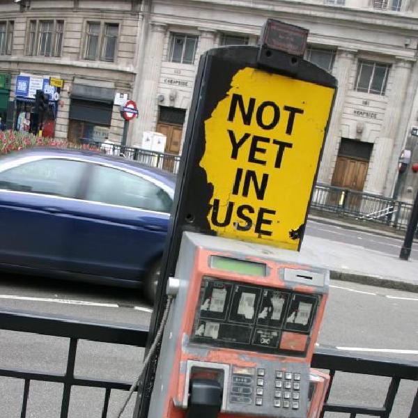 Not yet in use. Really?