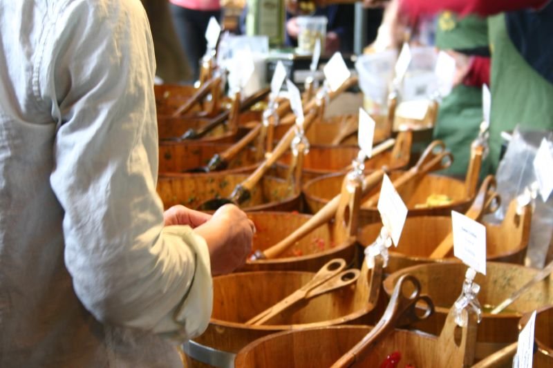 Olive stall