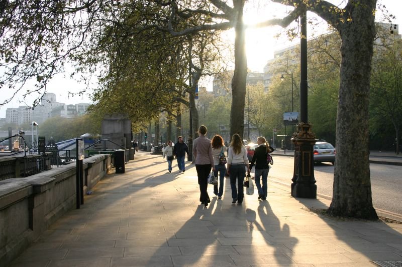 Shadows on the Embankment