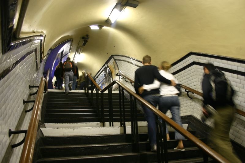 Stairs underground