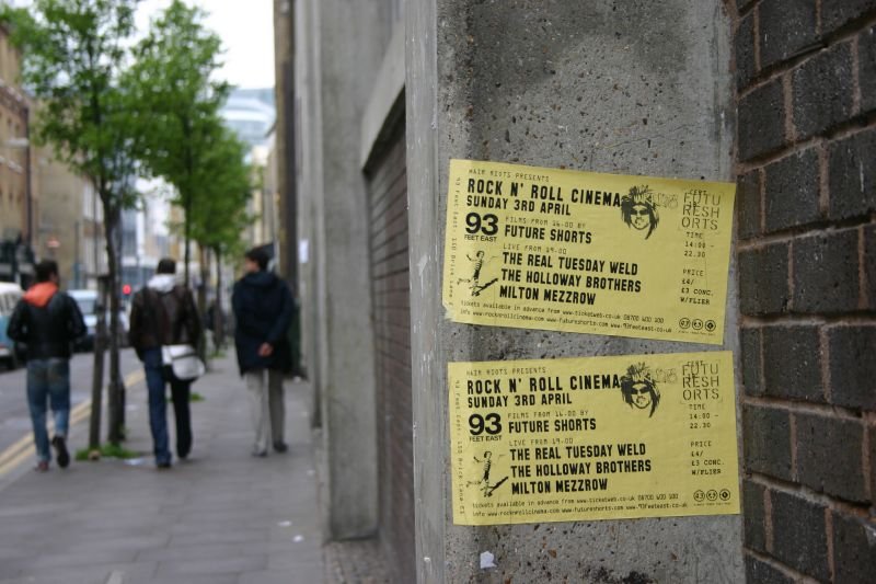 Street advertising