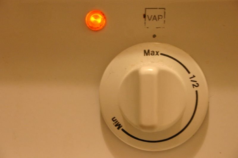 Temperature dial