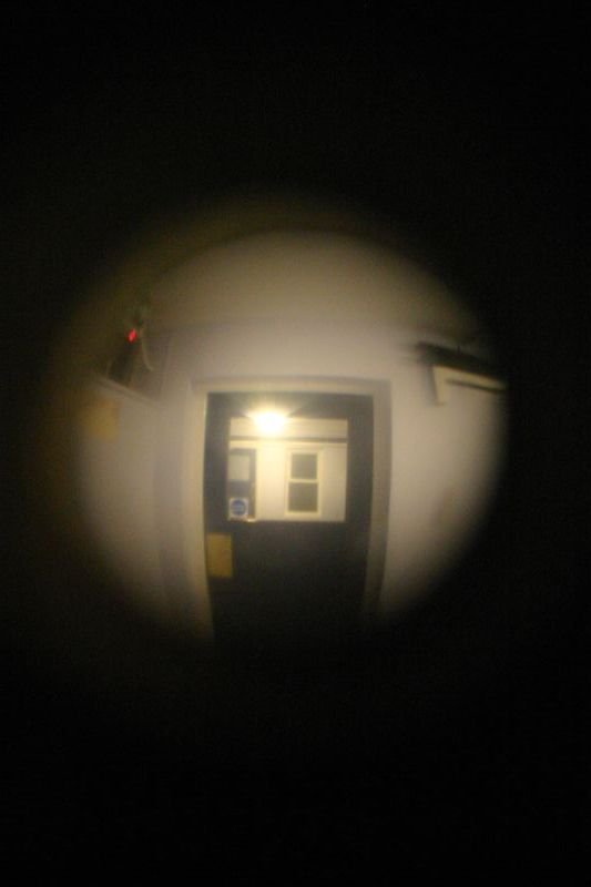 Through the spyhole
