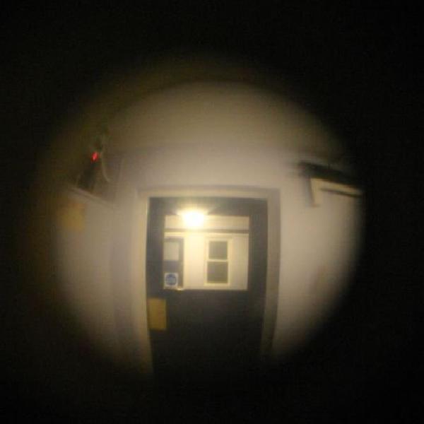 Through the spyhole
