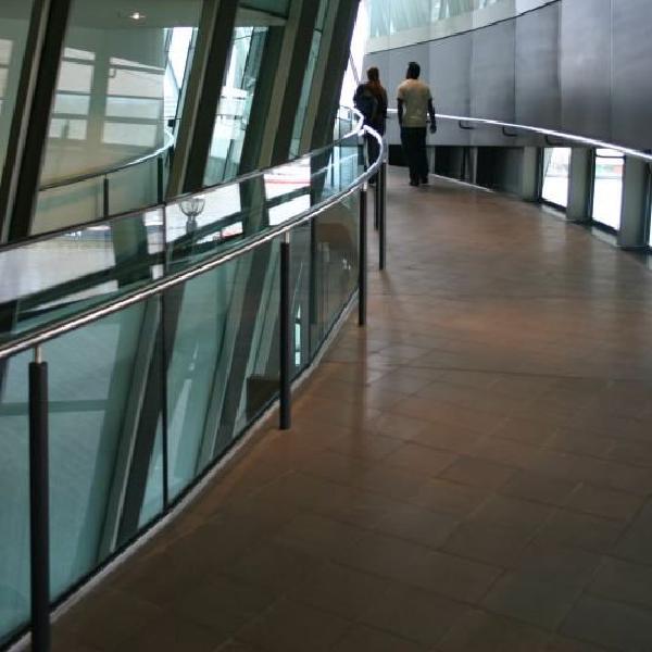 Walking up to the first floor