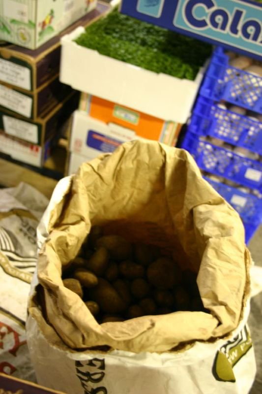 Bag of potatoes