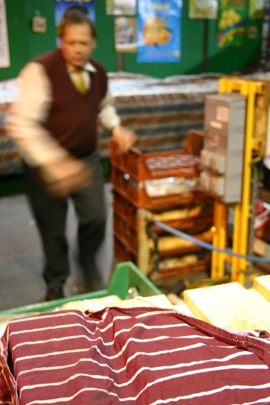 Baker at work