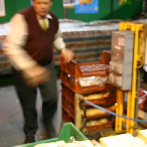 Baker at work