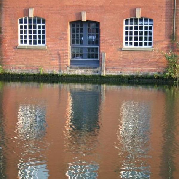 Building on the canal