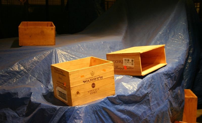 Empty port boxes