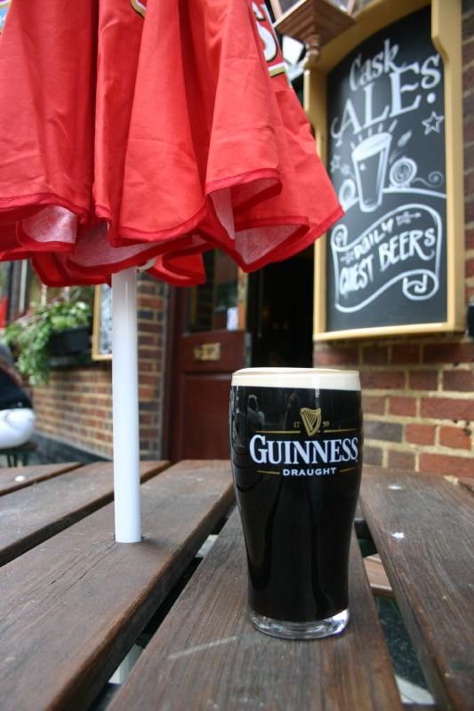 Guinness at the pub