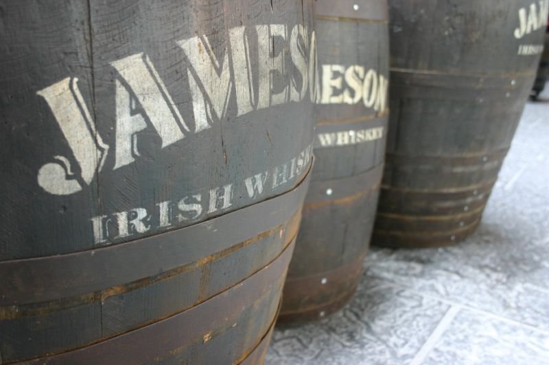 Jamesons barrels