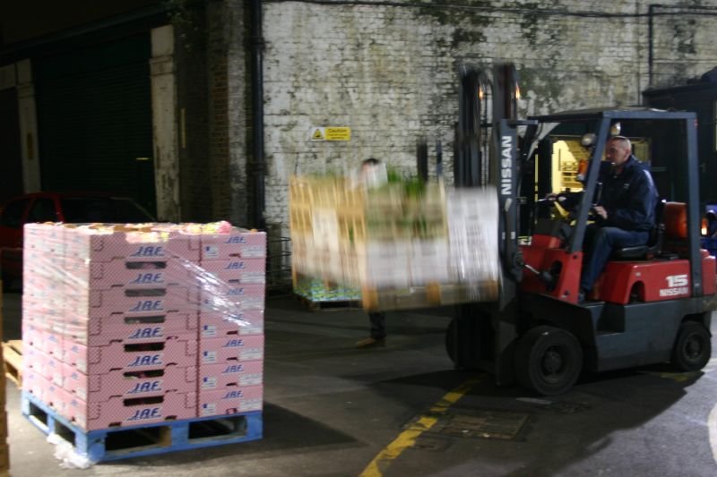 Moving vegetables