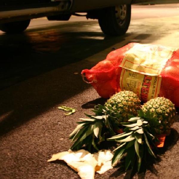 Pineapples and onions