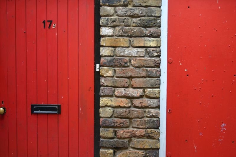 Red doors