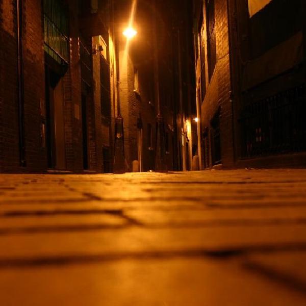 Shad Thames at night