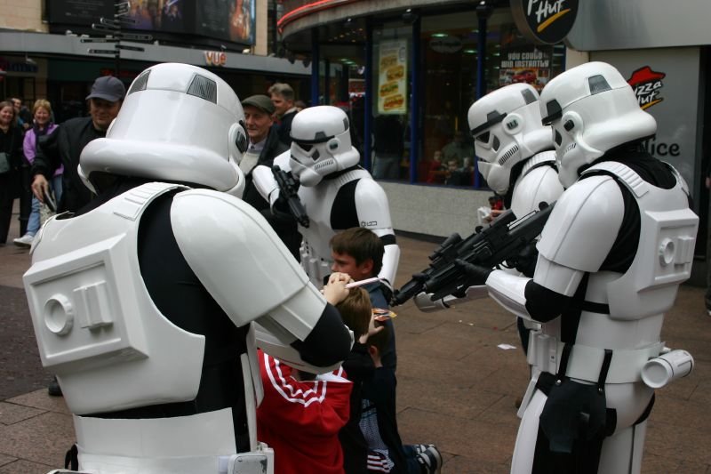 Stormtroopers attack