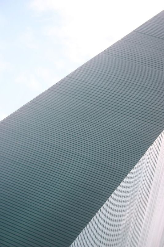 Towering glass