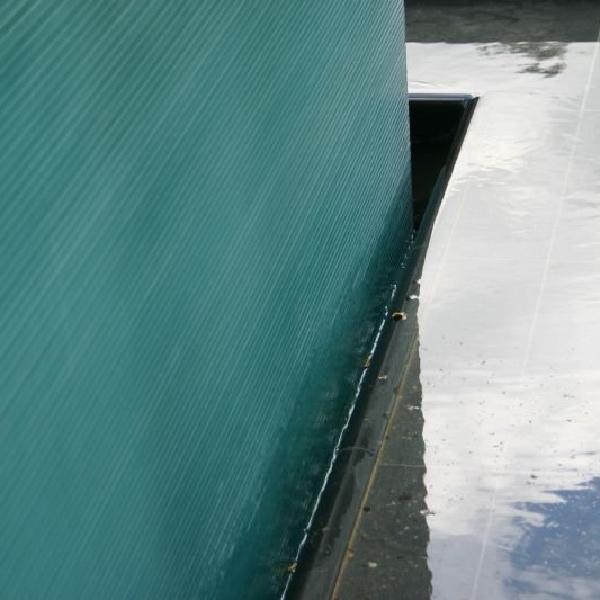 Water and glass