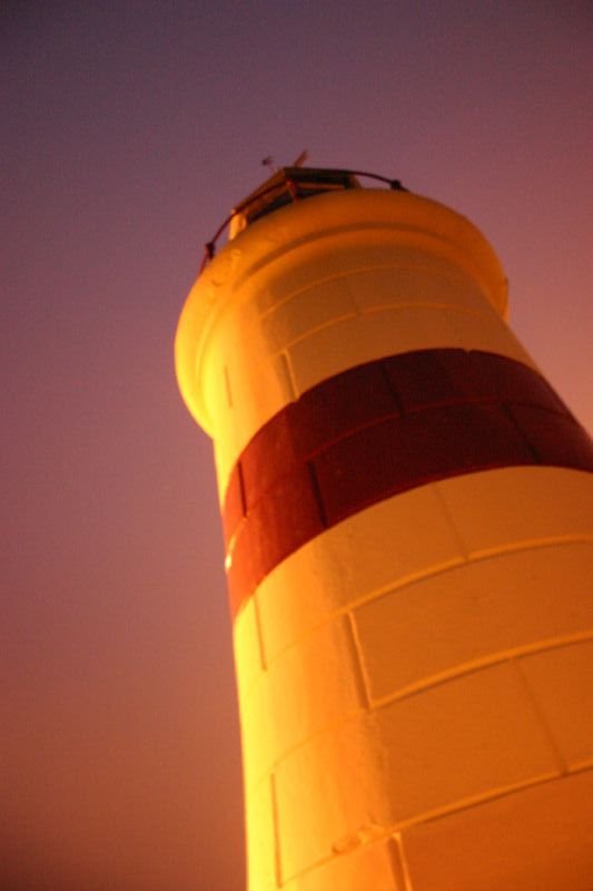 Colourful lighthouse