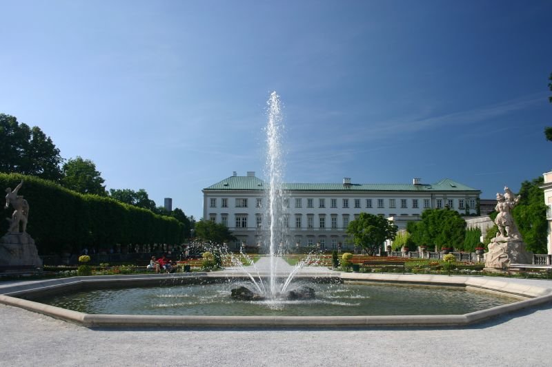 Fountain in Mirabell Gardens