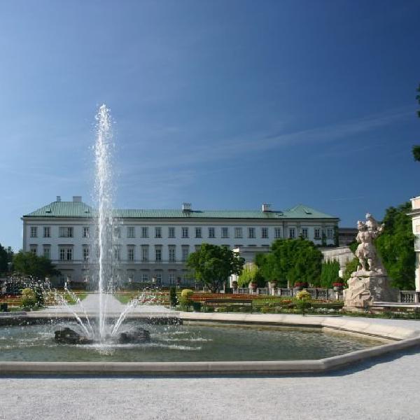 Fountain in Mirabell Gardens