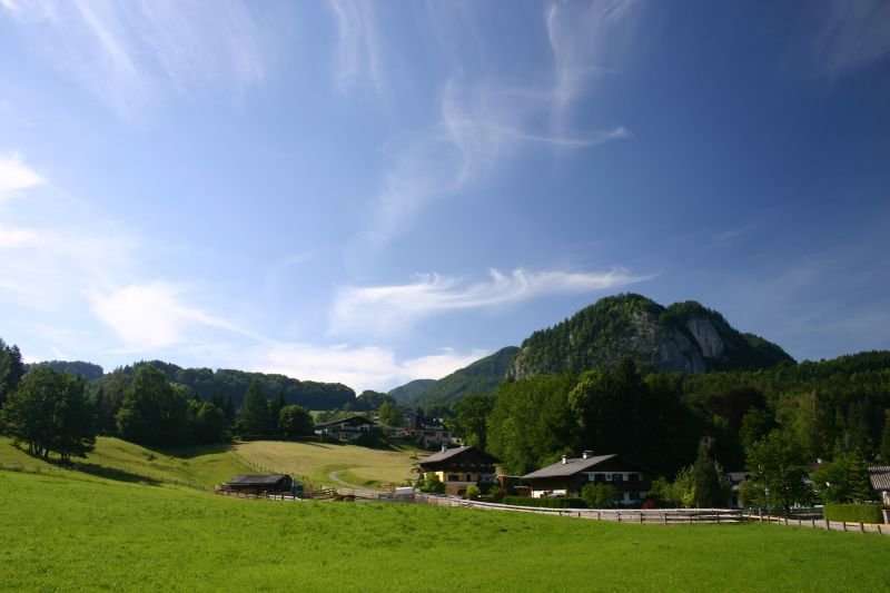 Houses in the hills