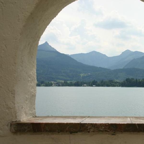 Looking out to the lake