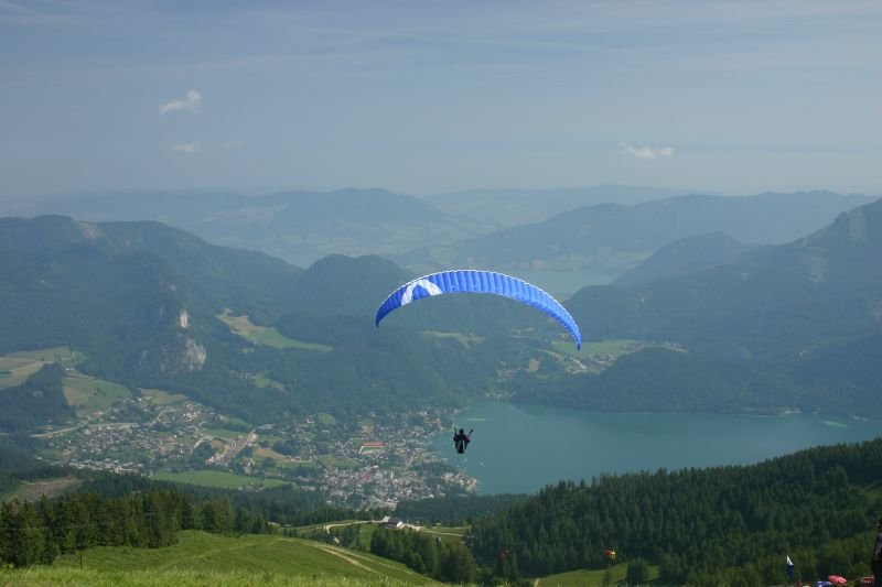 Paragliding in St Gilgen