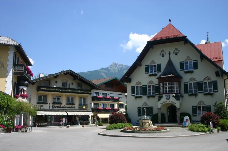 Rathaus und zentrum