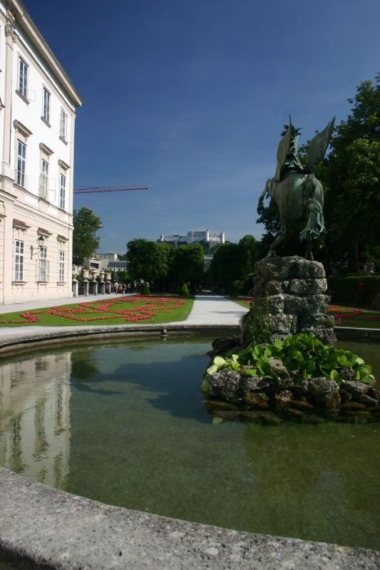 Reflections of Mirabell Palace