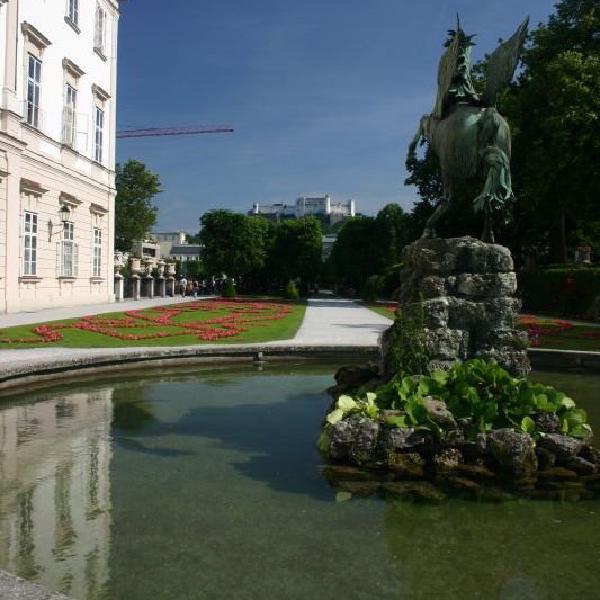 Reflections of Mirabell Palace
