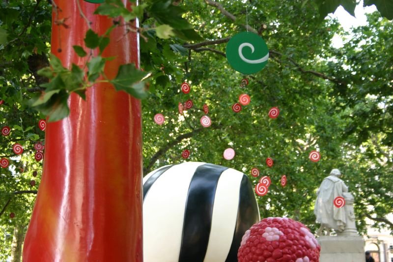 Candy in the park