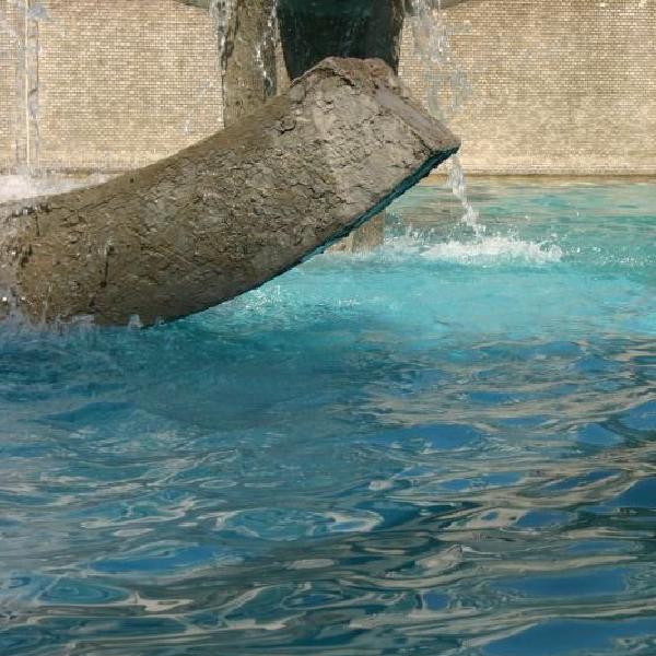 Concrete elephant's trunk