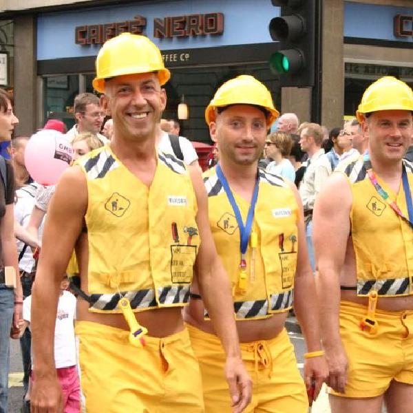 Happy in yellow