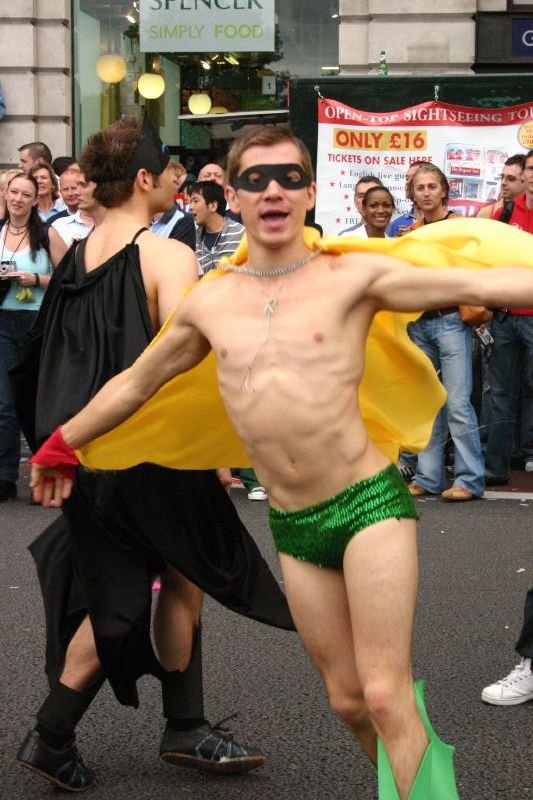 In green and yellow